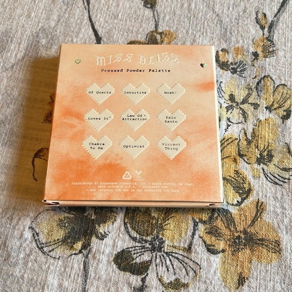 Colourpop Miss Bliss Palette - Swatched - Picture 2 of 6